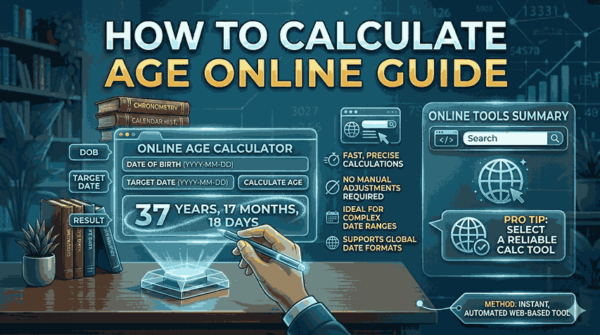 How to Calculate Age Online Guide