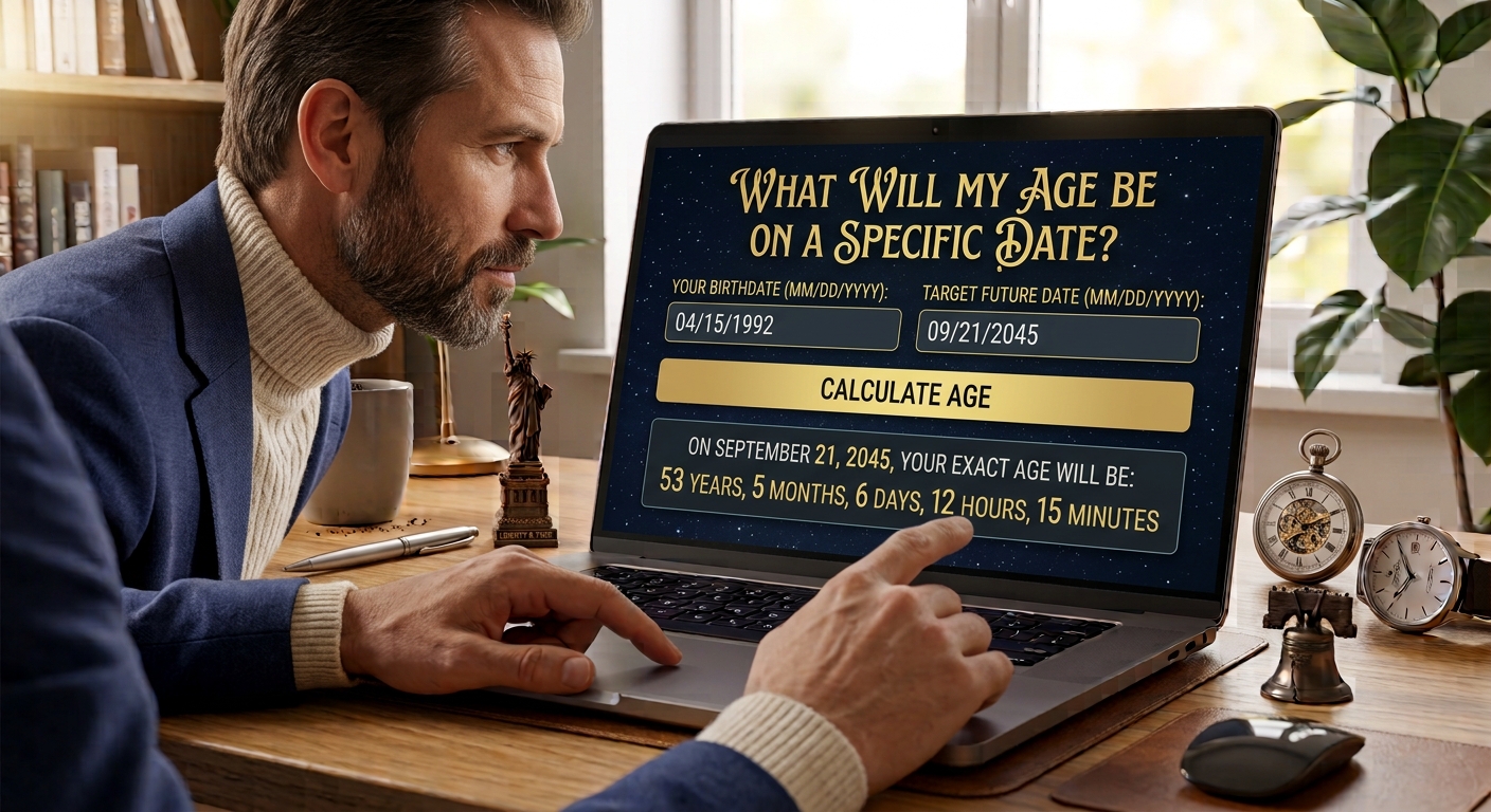 How Old Am I? Age Calculator USA