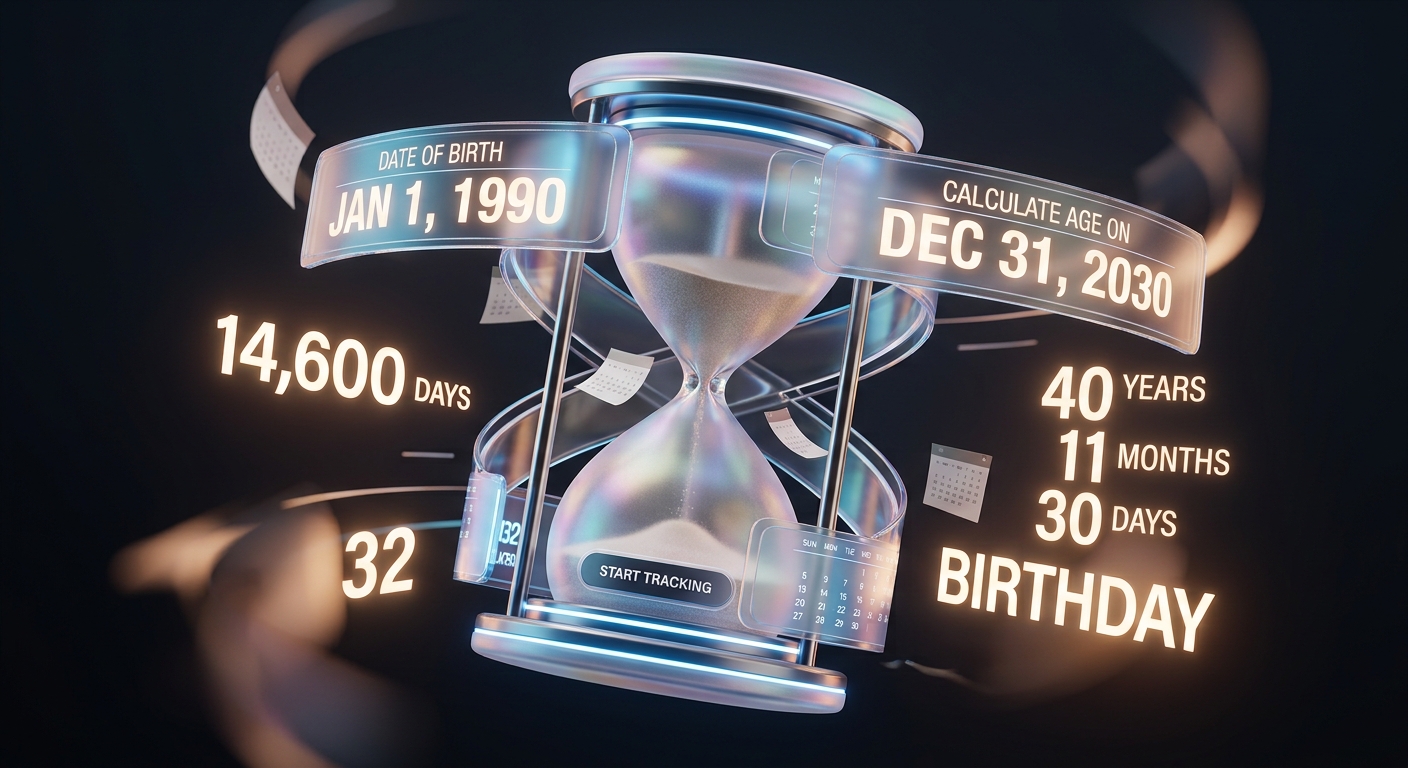 Age Calculator US – Calculate Your Exact Age From Date of Birth