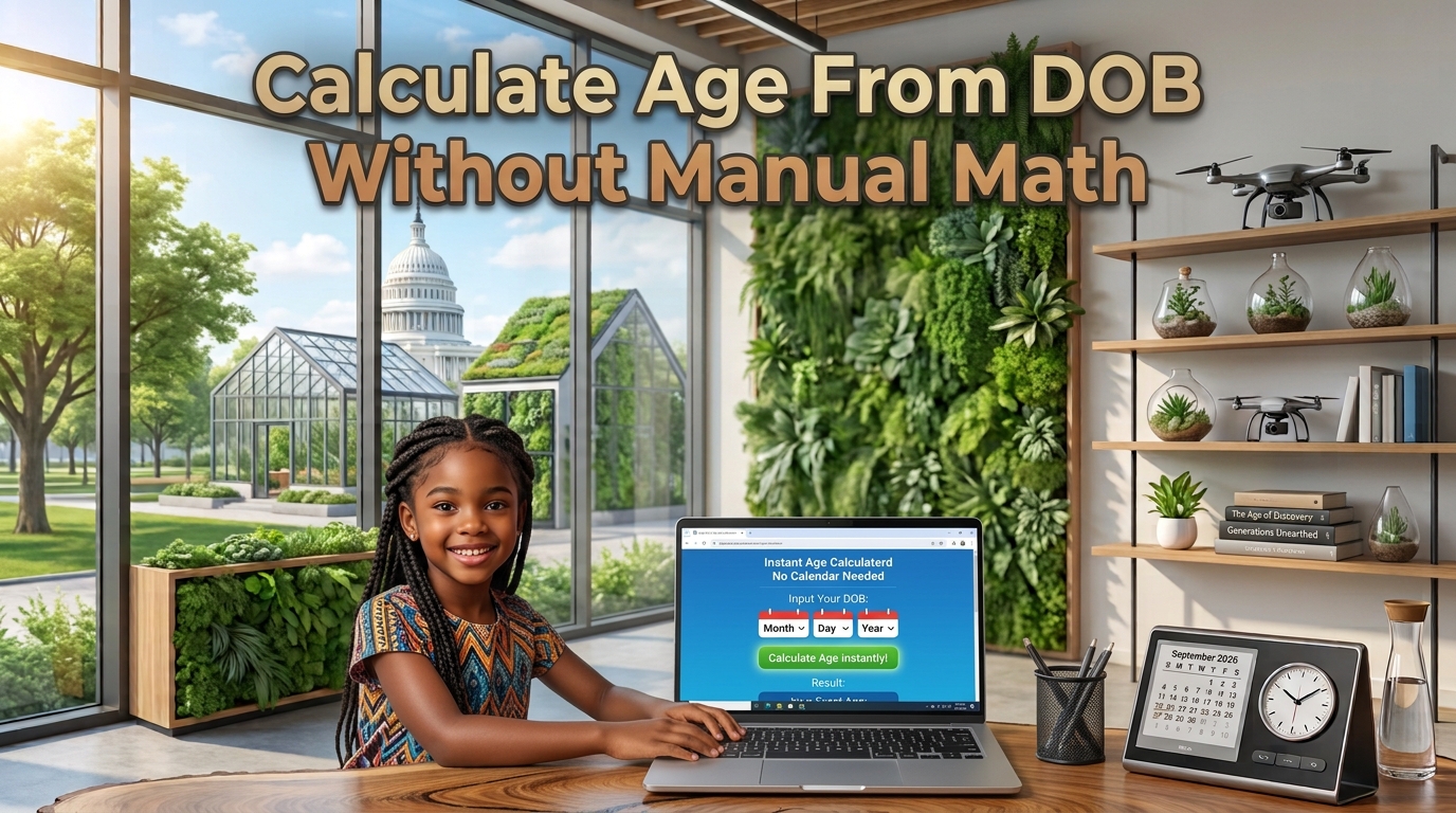 Date of Birth Age Calculator