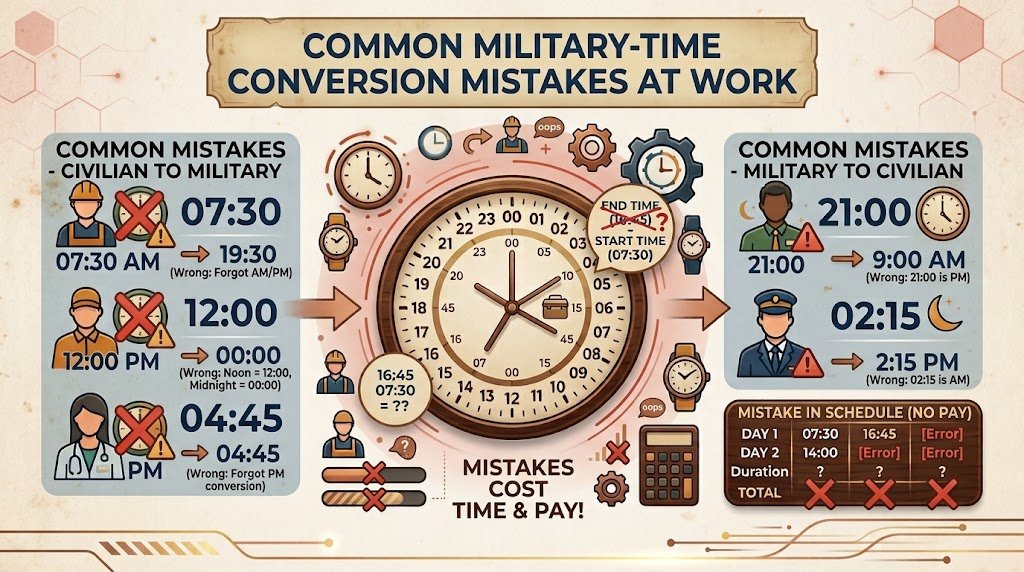 Military Time Conversion for Work and Scheduling