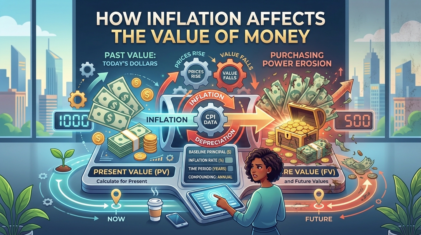 Time Value of Money Calculator for Present and Future Value