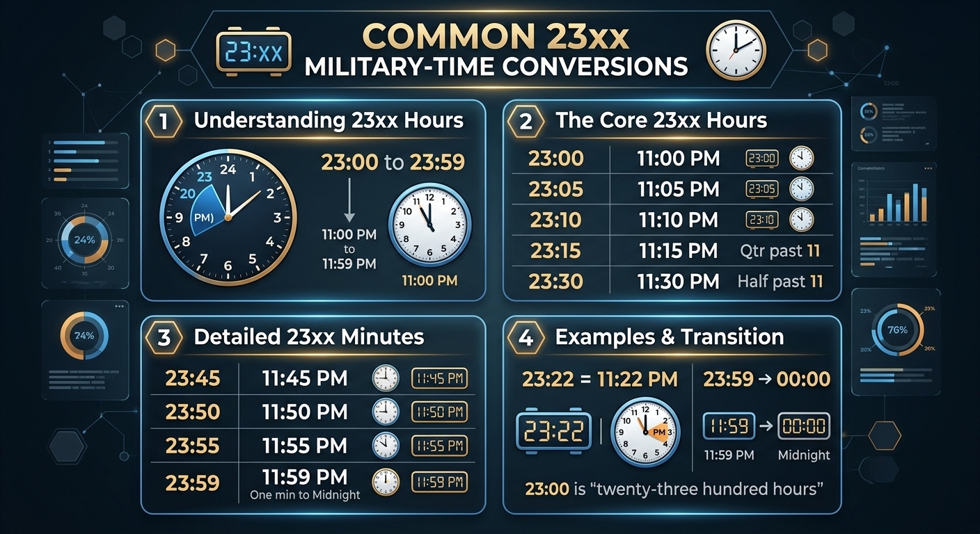 What Does 2359 Mean in Military Time?