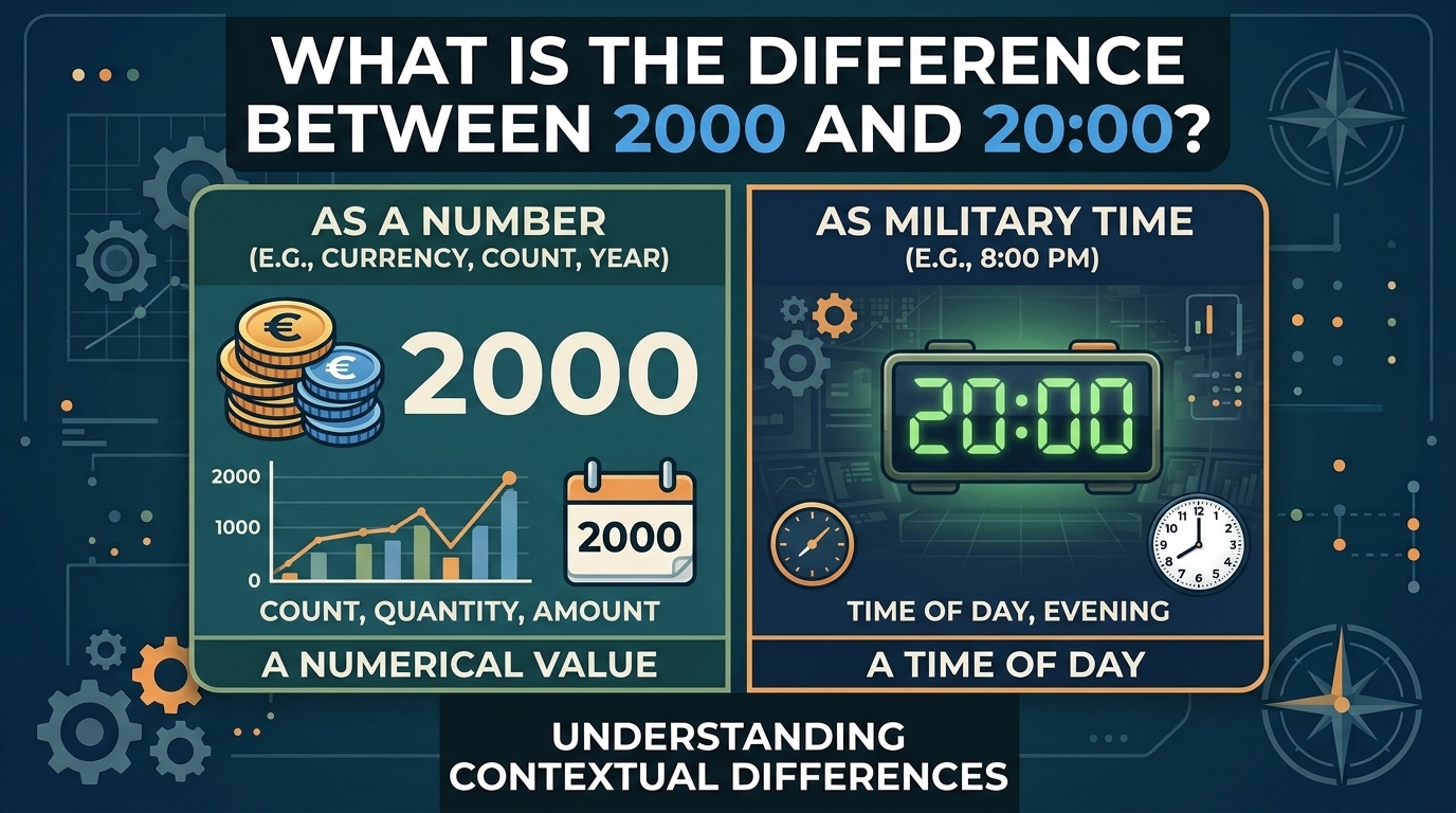 What Does 2000 Mean in Military Time?